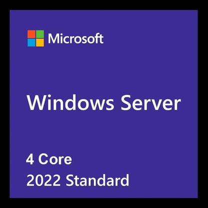 Microsoft SMS-P73-08441 Windows Server 2022 4-Core License