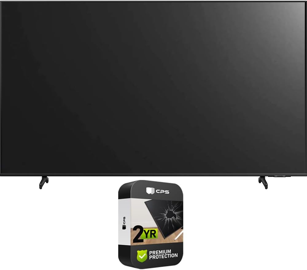 Samsung QN85Q60AA 85" QLED 4K Smart TV (Renewed) + Protection