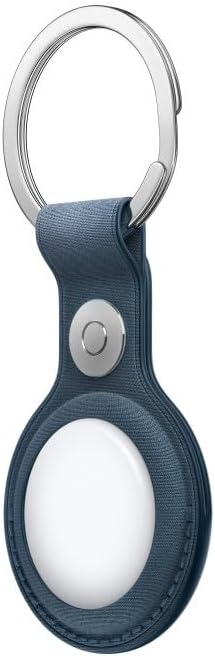 Apple AirTag FineWoven Pacific Blue Key Ring