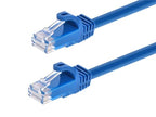 Monoprice 111374 Flexboot Cat6 75ft Ethernet Cable (Blue)