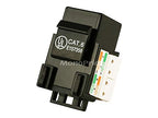 Monoprice 105378 Cat6 Punch Down Keystone Jack - Black