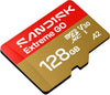 SanDisk 128GB microSDXC UHS-I U3 V30 Memory Card