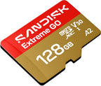 SanDisk 128GB microSDXC UHS-I U3 V30 Memory Card