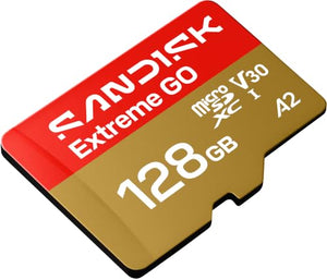 SanDisk 128GB microSDXC UHS-I U3 V30 Memory Card