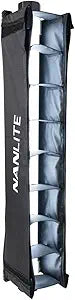 Nanlite PavoTube II 15X LED Tube Fabric Barndoors & Grid