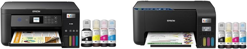 Epson EcoTank Wireless ET-2850 and ET-2400 All-in-One Printer Combo — main product image
