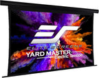 Elite Screens OMS100HT-ELECTRODUAL Yard Master Electric Outdoor Screen