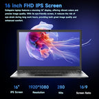 Exilapsire 16-Inch AMD A9 Budget Student Laptop