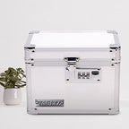 Vaultz VZ03962 Medicine Lock Box Combination Safe, White
