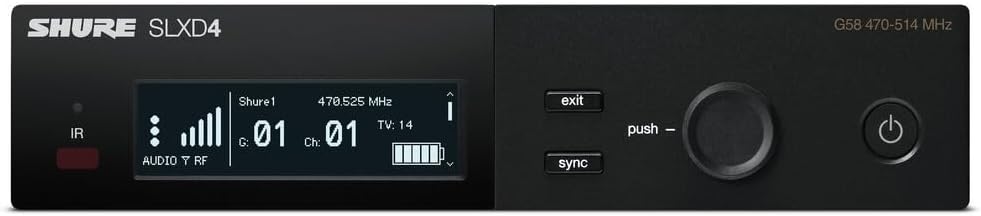 Shure SLXD14-G58 Digital Guitar/Bass Wireless System