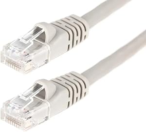 Monoprice 100287 Cat5e Ethernet Patch Cable 3ft Gray