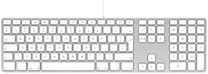 Apple MB110Z/B Wired Keyboard with Number Pad US Layout