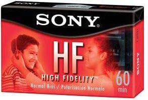 Sony C-60HFL 60 Min Blank Cassette Tapes 4-Pack