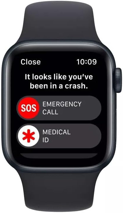 Apple Watch Series 7 (GPS, 45mm) Midnight Aluminum Renewed