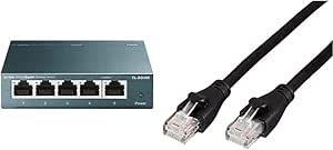 TP-Link Gigabit Ethernet Switch 5-Port Metal Network Splitter