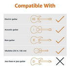 Amazon Basics Foldable Height-Adjustable Tripod Guitar Stand