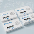 Outemu Blue Clicky Mechanical Keyboard Switches, 150-Pack