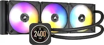 Corsair iCUE H150i Elite LCD CPU Cooler 360mm — main product image