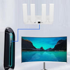Sanpyl 4G LTE Unlocked WiFi Router with SIM Card Slot