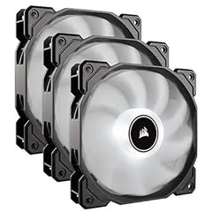 Corsair CO-9050082-WW AF120 LED Low Noise Cooling Fan White 3-Pack