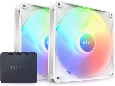 NZXT RF-C14DF-W1 F140 RGB Core Twin Pack White Fans