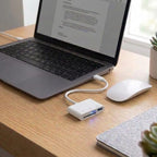 RediTekGo 3-in-1 USB-C SD and Micro SD Card Reader with USB 3.0 Port