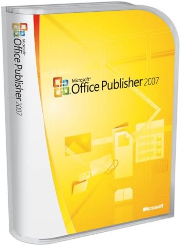 Microsoft 164-04130 Publisher 2007 Old Version