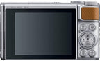 Canon SX740 HS Silver Digital Camera Bundle (Renewed)