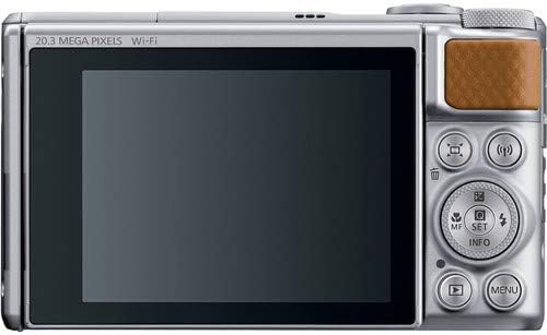 Canon SX740 HS Silver Digital Camera Bundle (Renewed)