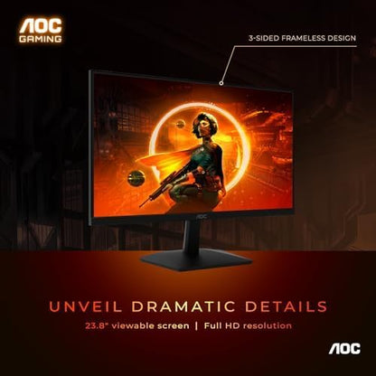 AOC 24G15N 24" 180Hz FHD Gaming Monitor