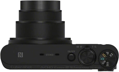 Sony DSCWX350/B 18MP Digital Camera Black 20x Zoom