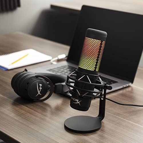 HyperX QuadCast S RGB USB Condenser Microphone Gaming