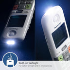 Panasonic KX-TGU432W Cordless Phone 2 Handsets