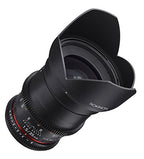 Rokinon DS35M-NEX Cine DS 35mm T1.5 Sony E Lens Refurbished