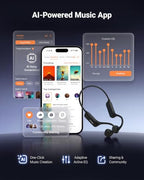 Otium X20 Hybrid Bone Conduction Open-Ear Headphones