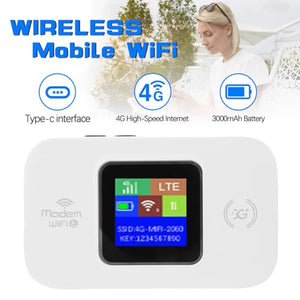 Xiuganpo 300Mbps 4G LTE Portable WiFi Hotspot Router