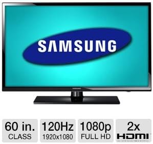 Samsung UN60EH6002 60-Inch 120Hz 1080p LED HDTV (Refurbished)