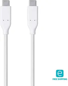 Monoprice 127906 USB-C to USB-C 5A Cable 4M
