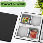 QUBAMG Game Boy Cartridge Case with Magnetic Hard Shell