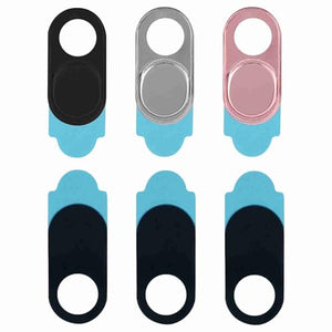 Pretfy Metal Webcam Cover 3-Pack Sliding Privacy Blockers