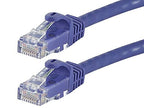 Monoprice 109855 Flexboot Cat6 Ethernet Cable 25ft Purple