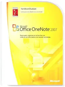 Microsoft 45811G Office OneNote 2007 French