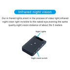 NJJOWRQ Mini Magnetic Camera with Night Vision Camcorder