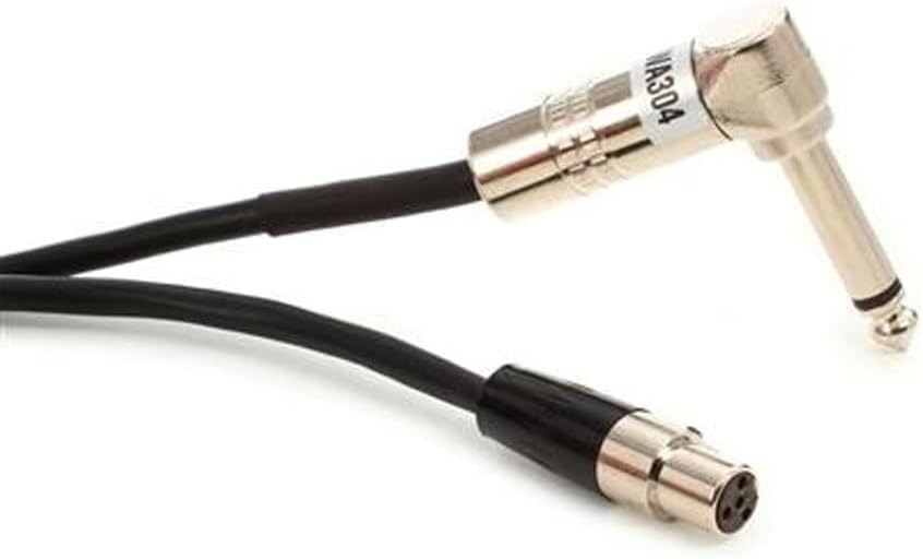 Shure WA304 Instrument Cable 1/4" to TA4F