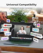 OBSBOT Meet Flip Foldable 4K AI Webcam