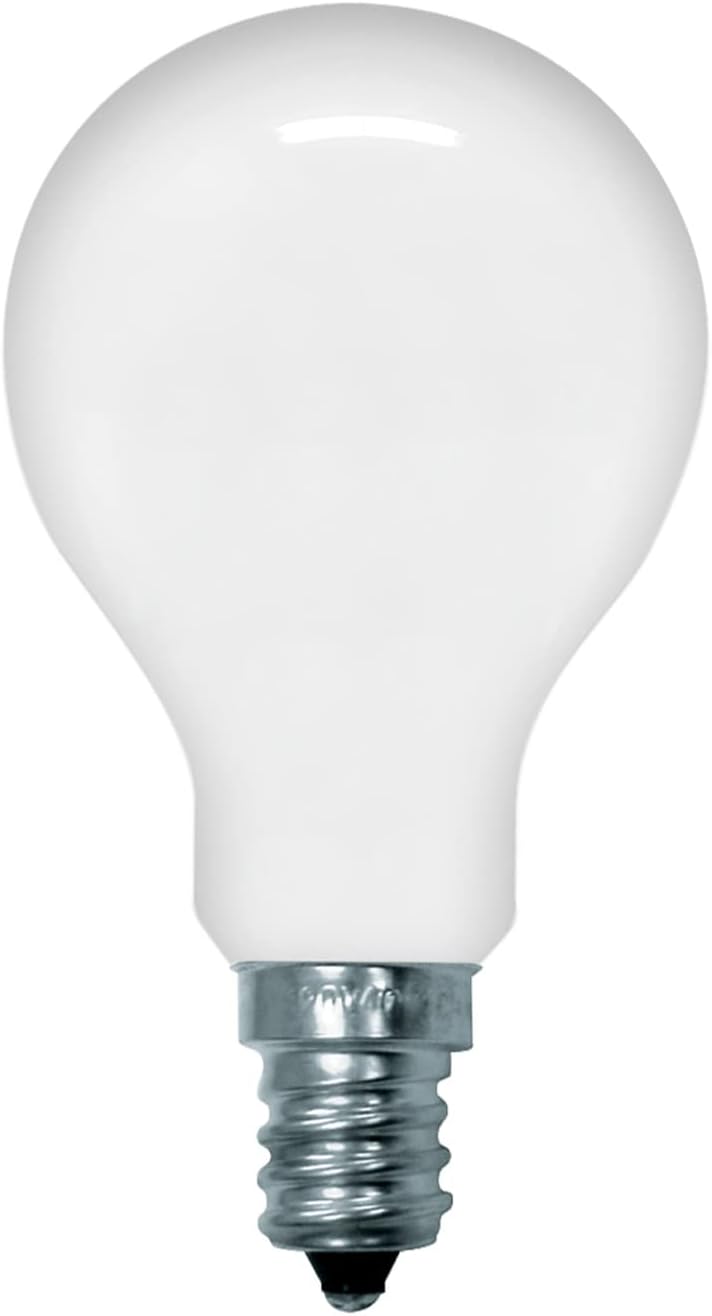 GE 71394 A15 40W Soft White Ceiling Fan Light Bulb 2-Pack