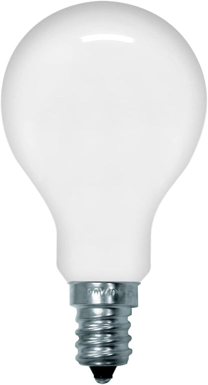 GE 71394 A15 40W Soft White Ceiling Fan Light Bulb 2-Pack