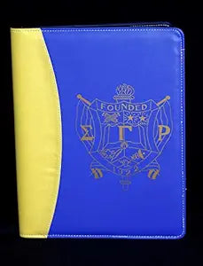 Sigma Gamma Rho Sorority Padfolio - Greek Organization Gift