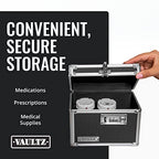 Vaultz VZ00266-CAM Small Medicine Lock Box - Black