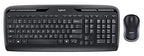 Logitech MK320 Wireless Keyboard Mouse Combo (Renewed)